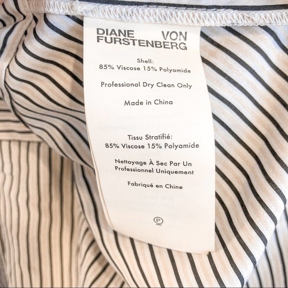 Diane Von Furstenburg Charleigh Wrap Dress Large - Picture 11 of 12